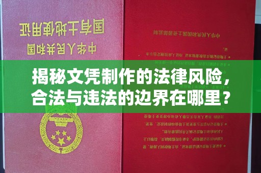 关庙揭秘文凭制作的法律风险，合法与违法的边界在哪里？