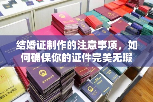 关庙结婚证制作的注意事项，如何确保你的证件完美无瑕