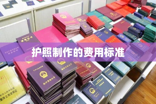 关庙护照制作的费用标准