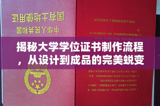 关庙揭秘大学学位证书制作流程，从设计到成品的完美蜕变